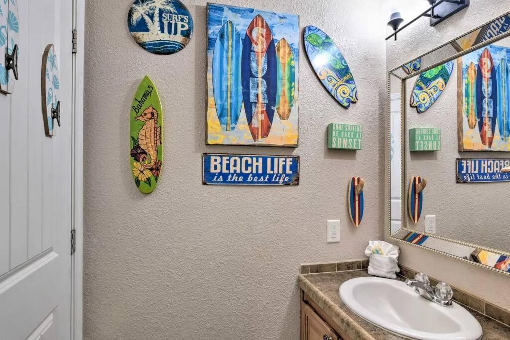 Coastal Heaven - Crystal Beach Relaxing Beach Home Bolivar Peninsula Exterior foto