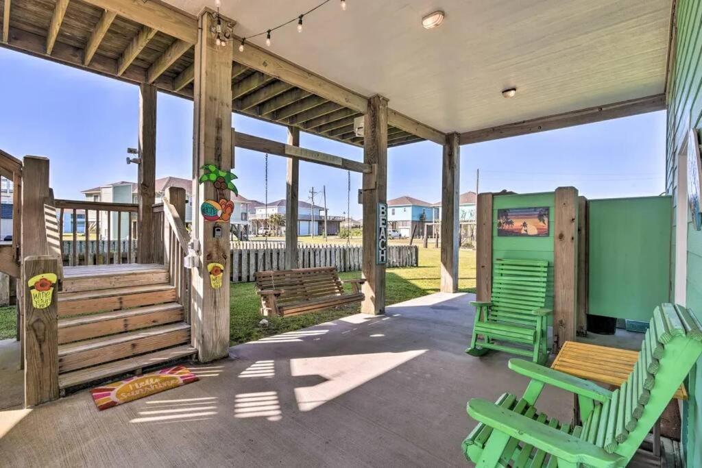 Coastal Heaven - Crystal Beach Relaxing Beach Home Bolivar Peninsula Exterior foto